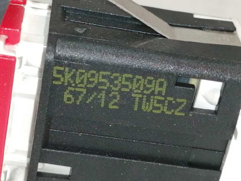 Recambio de warning para volkswagen golf vi (5k1) rabbit bluemotion referencia OEM IAM 5K0953509A  