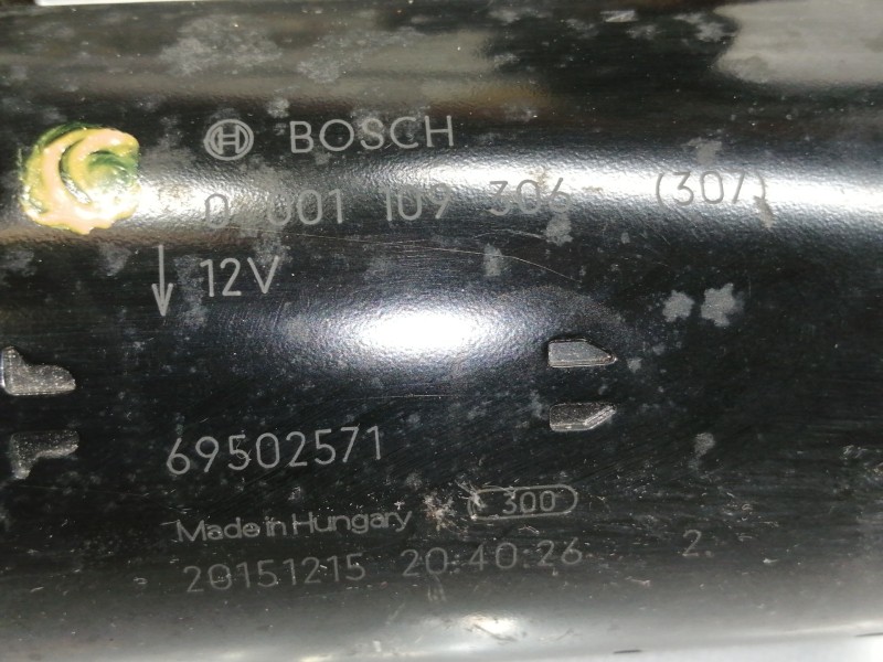 Recambio de motor arranque para iveco daily ka referencia OEM IAM 0001109306 F1CFL411E 