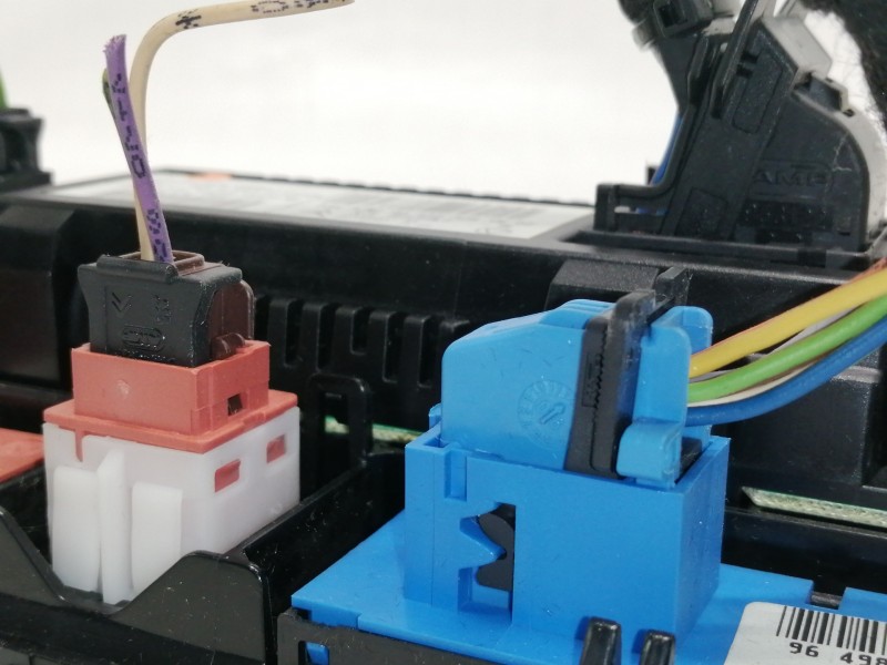 Recambio de mando calefaccion / aire acondicionado para citroën c5 berlina collection referencia OEM IAM 96573328YW02 VP4PUH18C6