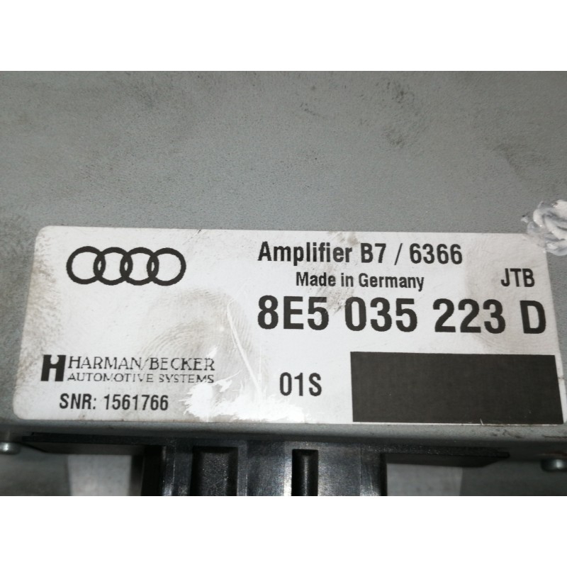 Recambio de modulo electronico para audi a4 berlina (8e) 2.0 tdi 16v (103kw) referencia OEM IAM 8E5035223D  