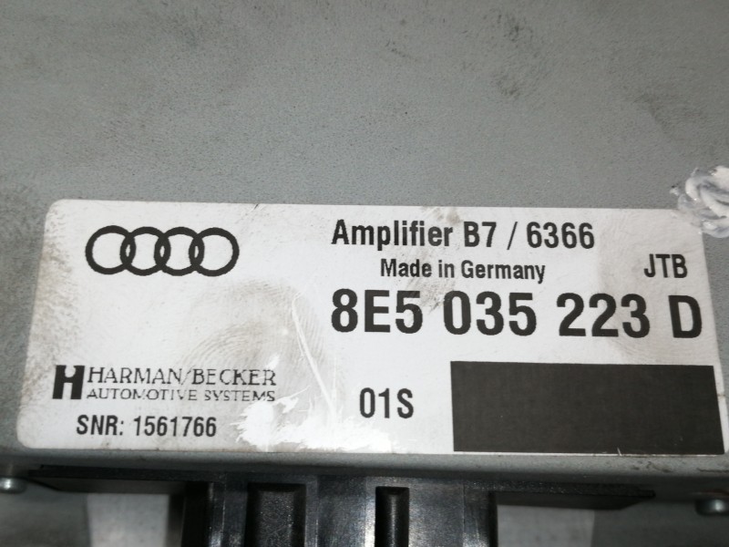 Recambio de modulo electronico para audi a4 berlina (8e) 2.0 tdi 16v (103kw) referencia OEM IAM 8E5035223D  