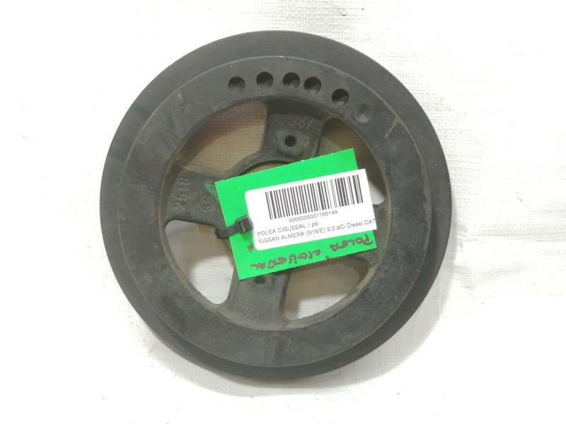 Recambio de polea cigueñal para nissan almera (n16/e) 2.2 dci diesel cat referencia OEM IAM 2518006211  