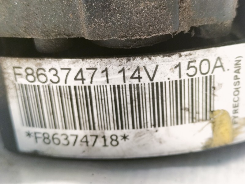 Recambio de alternador para peugeot 307 berlina (s2) d-sign referencia OEM IAM F8637471 F86374718 