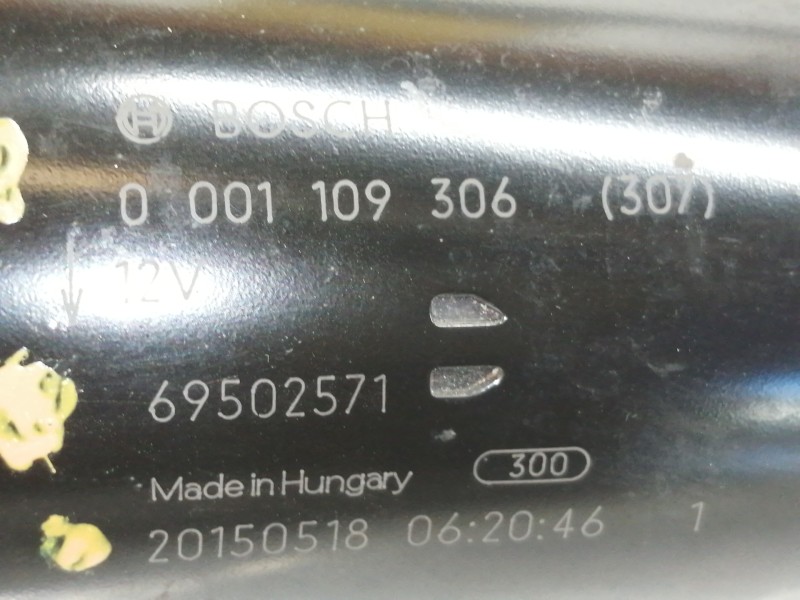 Recambio de motor arranque para iveco daily ka referencia OEM IAM 0001109306 F1CE34B1J 