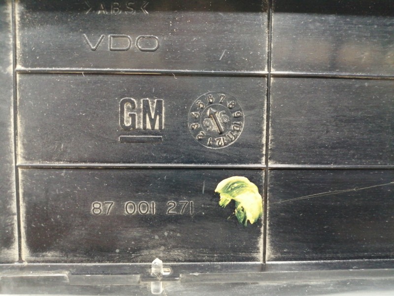 Recambio de cuadro instrumentos para opel frontera a sport referencia OEM IAM 87001271 87001271 