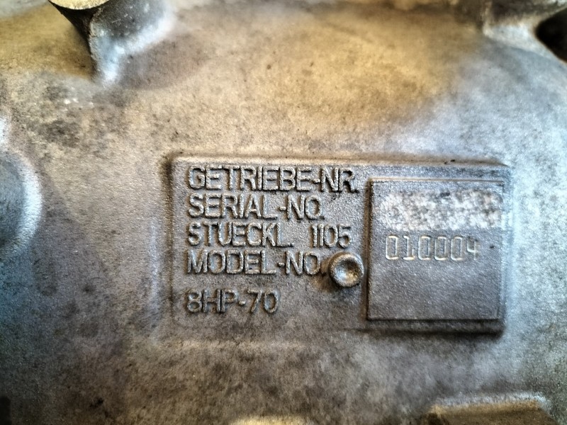 Recambio de caja cambios para iveco daily ka referencia OEM IAM 8HP70010043.0HPI F1CGL411C / 9131057 1105081006 AUTOMATICA