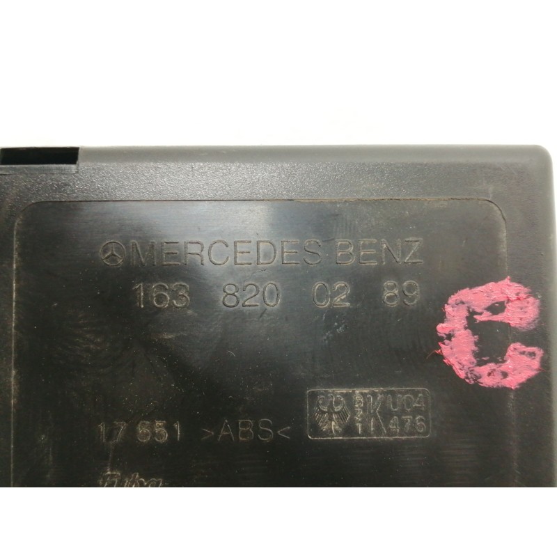 Recambio de antena para mercedes-benz clase m (w163) 270 cdi (163.113) referencia OEM IAM A1638200289  