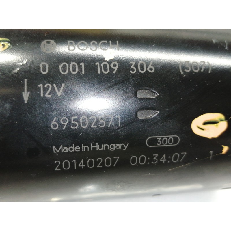 Recambio de motor arranque para iveco daily ka referencia OEM IAM 0001109306 F1CGL411C 