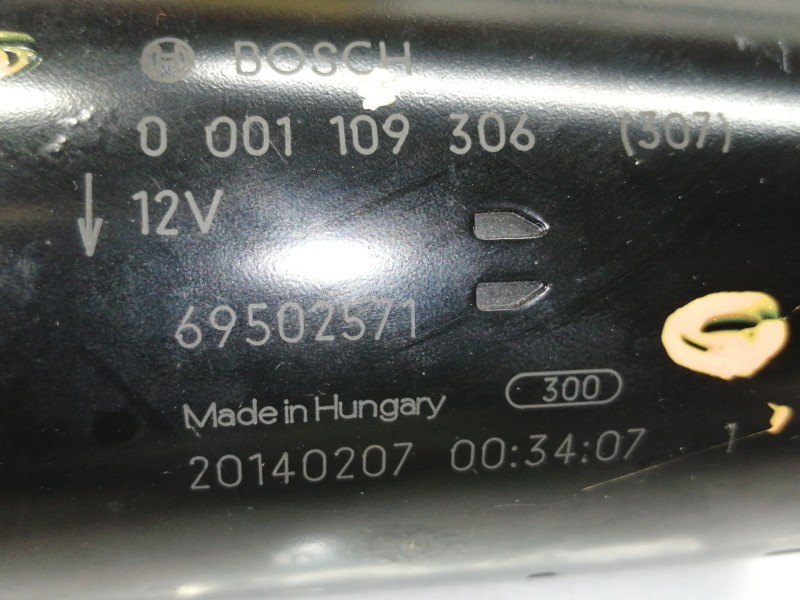 Recambio de motor arranque para iveco daily ka referencia OEM IAM 0001109306 F1CGL411C 