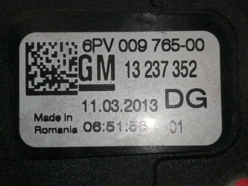 Recambio de potenciometro pedal para opel insignia sports tourer sport referencia OEM IAM 6PV00976500  