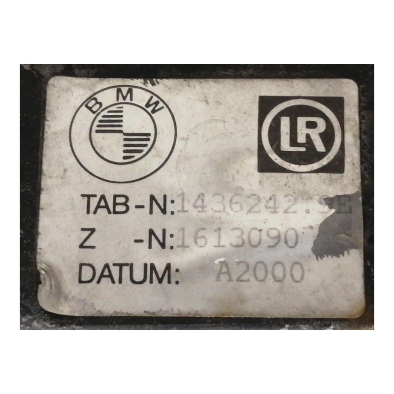 Recambio de radiador agua para bmw serie 3 berlina (e46) 320d referencia OEM IAM 14362429E 1613090 A2000 