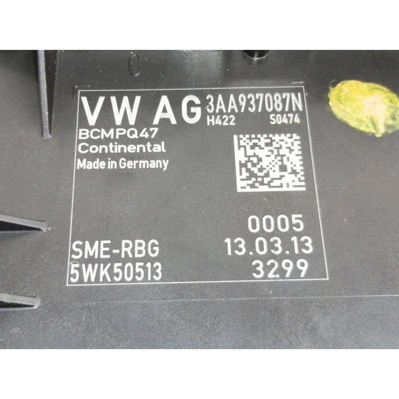 Recambio de modulo confort para volkswagen passat lim. (362) edition bluemotion referencia OEM IAM 3AA937087N  