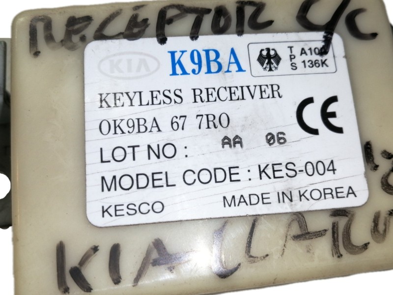 Recambio de modulo electronico para kia clarus 1.8 slx berlina referencia OEM IAM 0K9BA677R0  