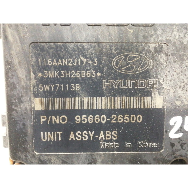 Recambio de abs para hyundai santa fe (sm) 2.0 gls crdi referencia OEM IAM 5890026150 BH60101110 116AAN2J173 3MK3H26B63 2WY7113B