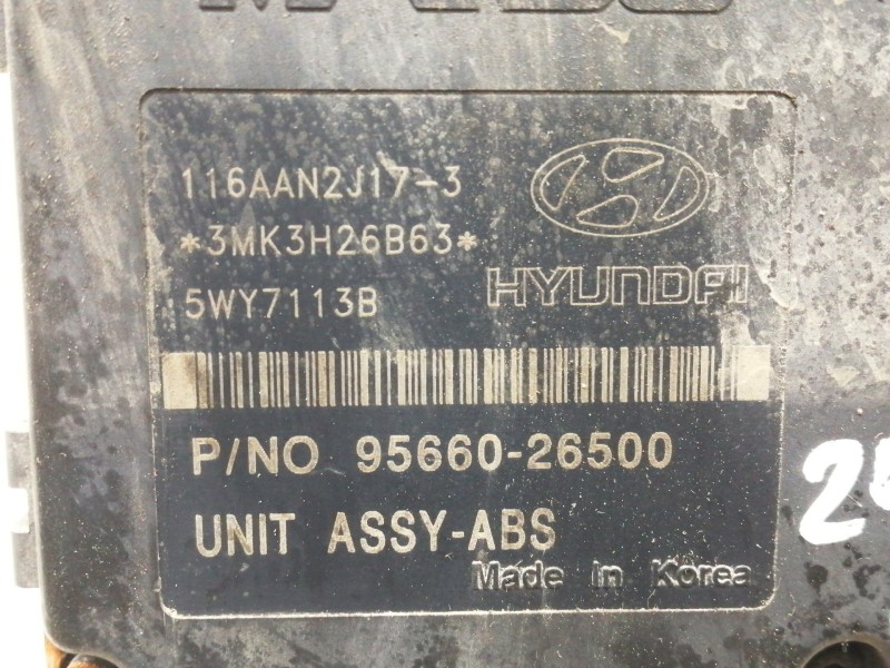 Recambio de abs para hyundai santa fe (sm) 2.0 gls crdi referencia OEM IAM 5890026150 BH60101110 116AAN2J173 3MK3H26B63 2WY7113B