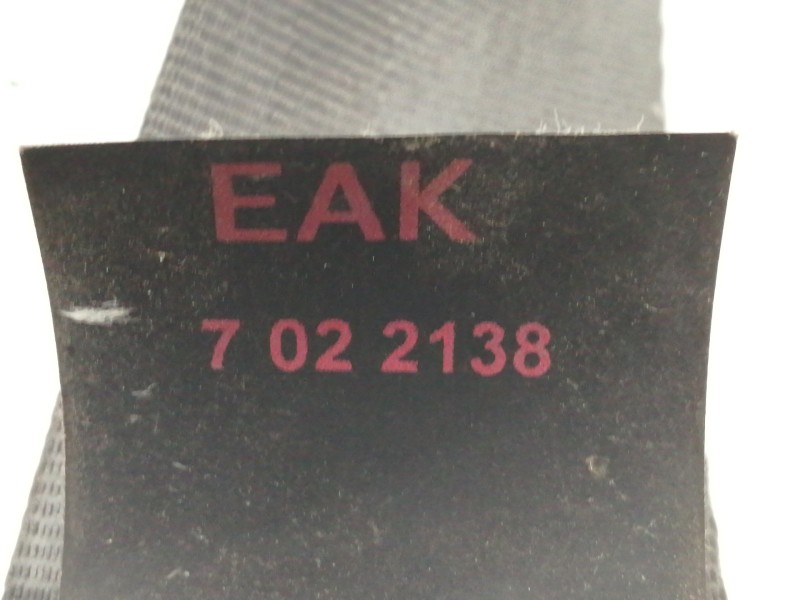 Recambio de cinturon seguridad delantero izquierdo para peugeot 307 berlina (s2) d-sign referencia OEM IAM 7022138  