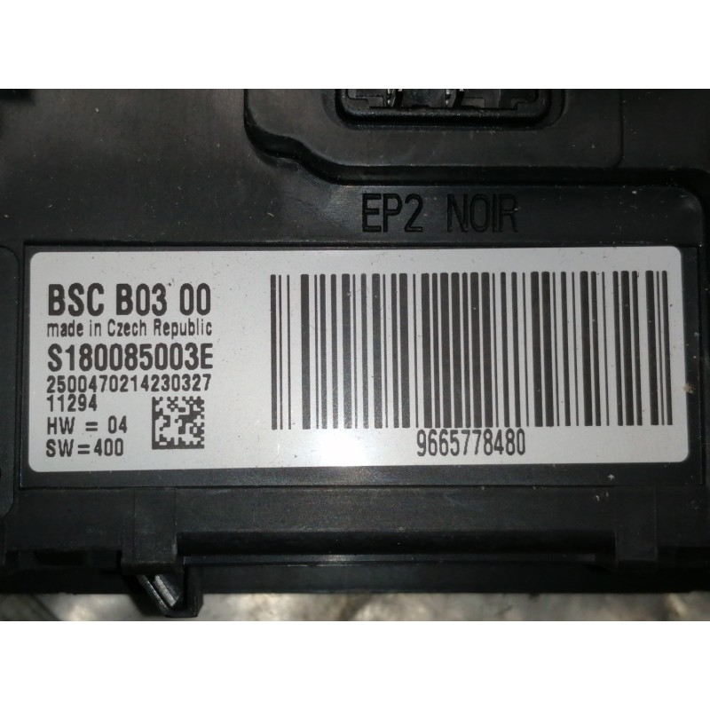 Recambio de modulo electronico para peugeot partner kasten confort l1 referencia OEM IAM 9665778480 S180085003E A2C53327821