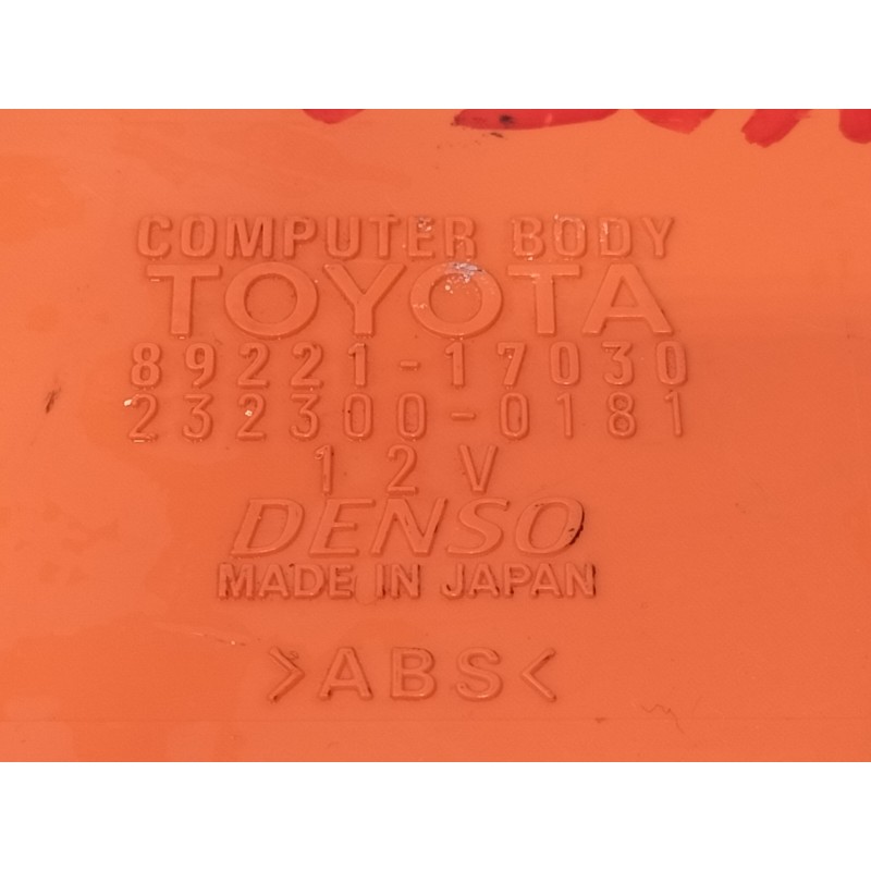 Recambio de modulo electronico para toyota mr 2 roadster (w30) 1.8 referencia OEM IAM 8922117030  