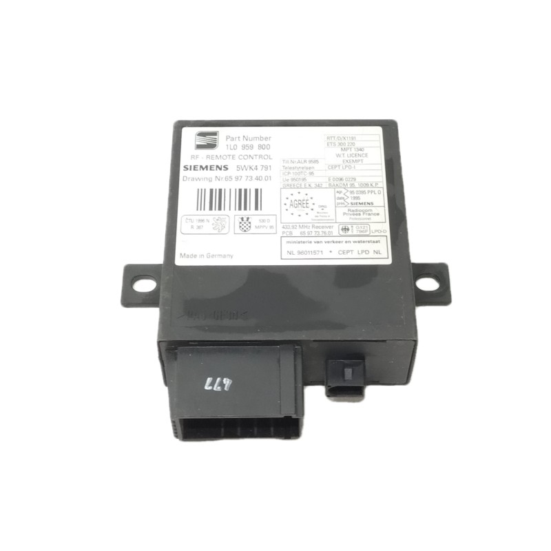 Recambio de centralita cierre para seat ibiza (6k) básico referencia OEM IAM 1L0959800  