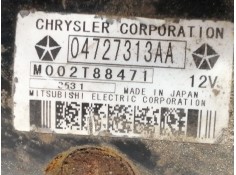 Recambio de motor arranque para chrysler voyager (rg) 2.5 crd lx referencia OEM IAM 04727313AA   2
