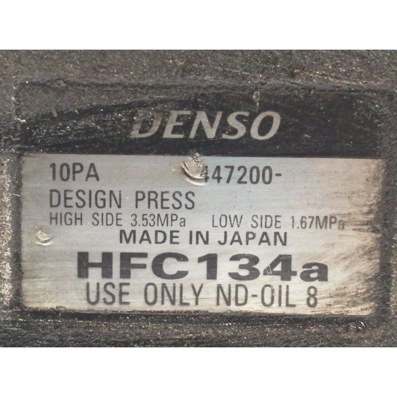 Recambio de compresor aire acondicionado para mitsubishi space runner (n10/n20) glxi referencia OEM IAM 447200 10PA447200 