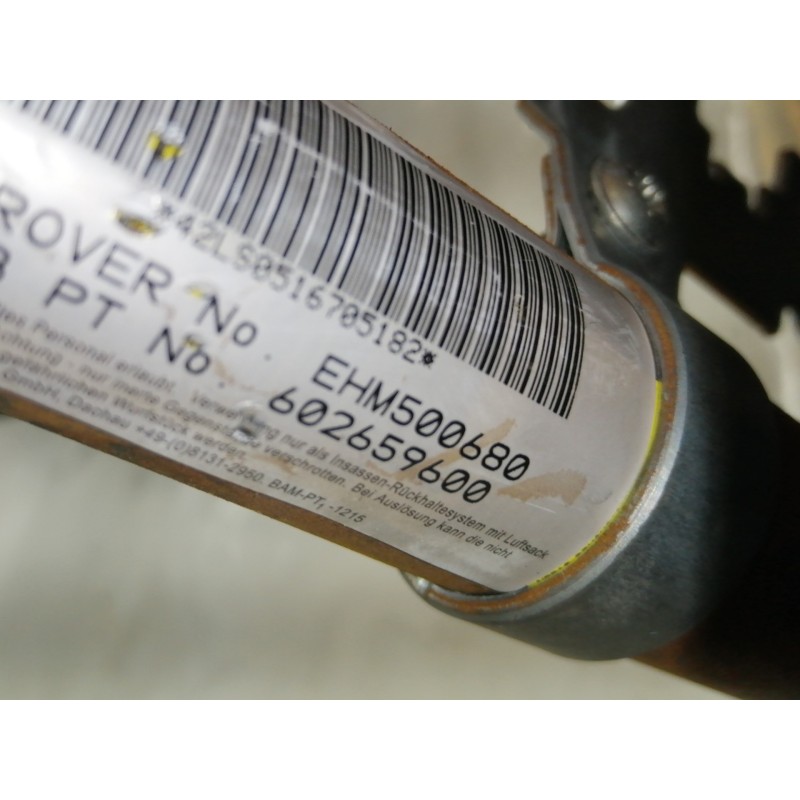 Recambio de airbag cortina delantero derecho para land rover range rover sport v6 td hse referencia OEM IAM EHM500680  
