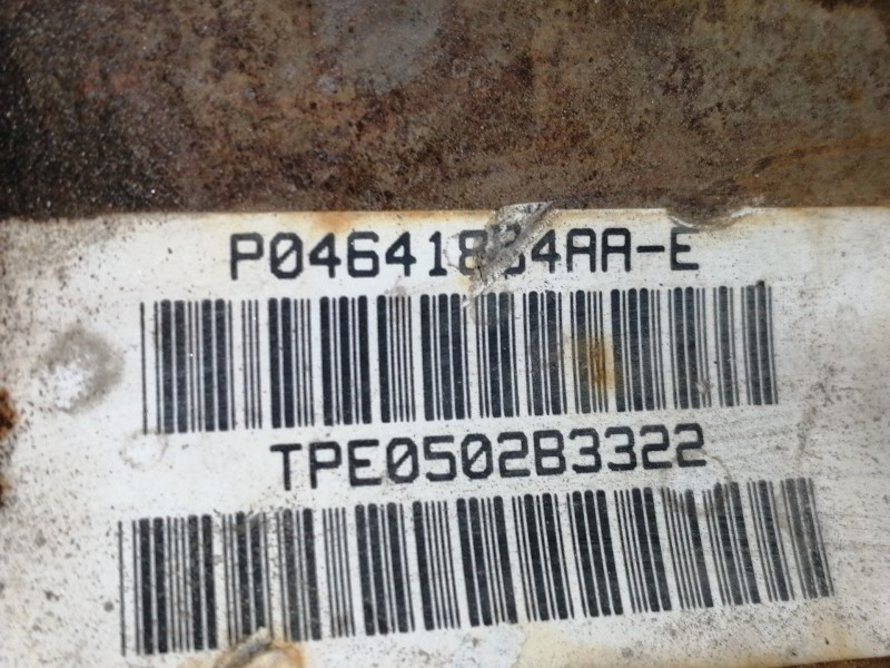 Recambio de transmision delantera derecha para chrysler voyager (rg) 2.5 crd lx referencia OEM IAM P04641884AA  