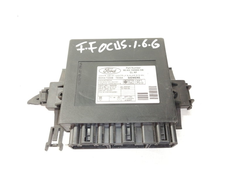 Recambio de modulo confort para ford focus berlina (cak) ambiente referencia OEM IAM 98AG15K600DB  
