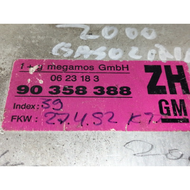 Recambio de modulo electronico para opel vectra a cdx referencia OEM IAM 90358388  