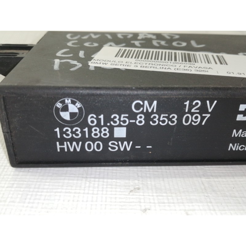 Recambio de modulo electronico para bmw serie 3 berlina (e36) 325i referencia OEM IAM 61358353097  