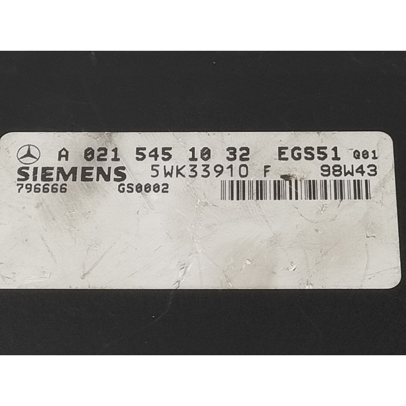 Recambio de centralita cambio automatico para mercedes-benz clase e (w210) berlina referencia OEM IAM A0215451032  