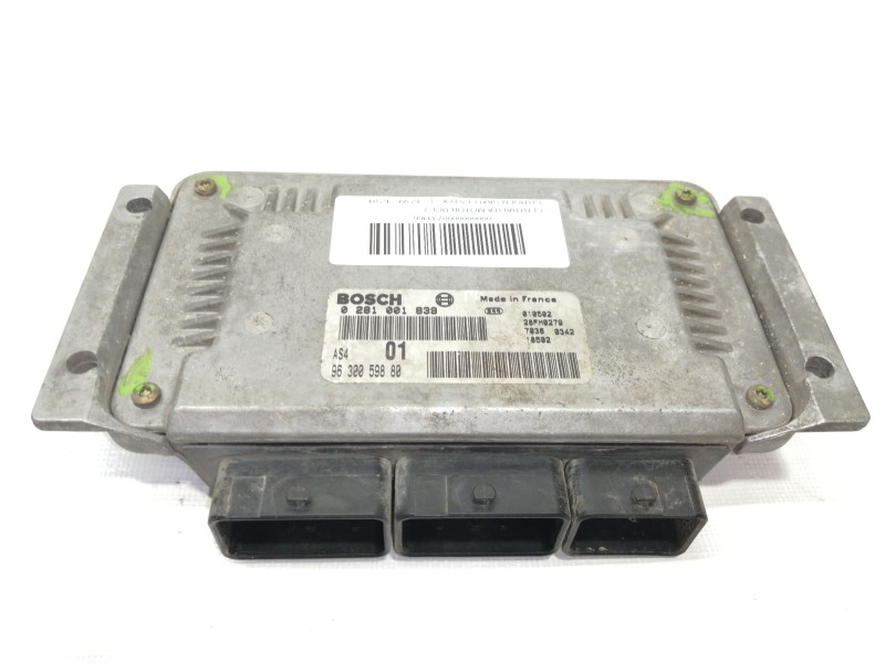 Recambio de centralita motor uce para citroën saxo 1.5 d x referencia OEM IAM 0281001839  