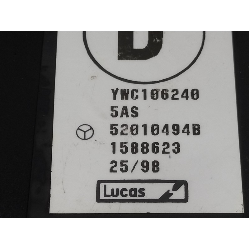 Recambio de centralita inmovilizador para mg serie 400 (rt) 414 i (4-ptas.) referencia OEM IAM YMC106240  