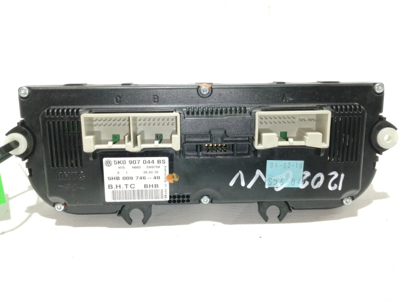 Recambio de mando calefaccion / aire acondicionado para volkswagen passat berlina (3c2) edition referencia OEM IAM 5K0907044BS  