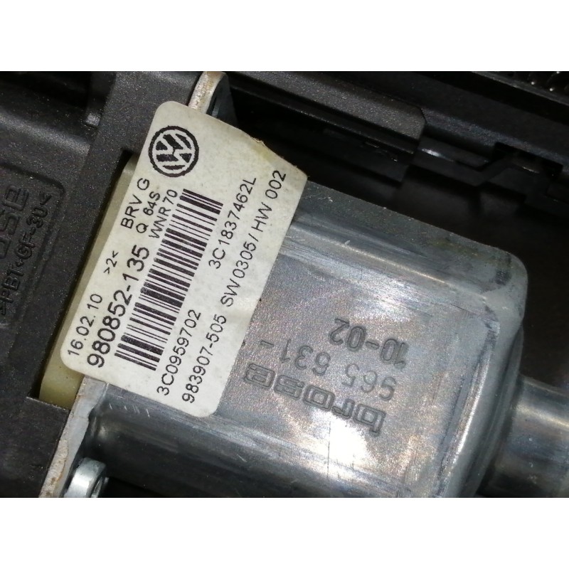 Recambio de elevalunas delantero derecho para volkswagen passat berlina (3c2) edition referencia OEM IAM 980852135  