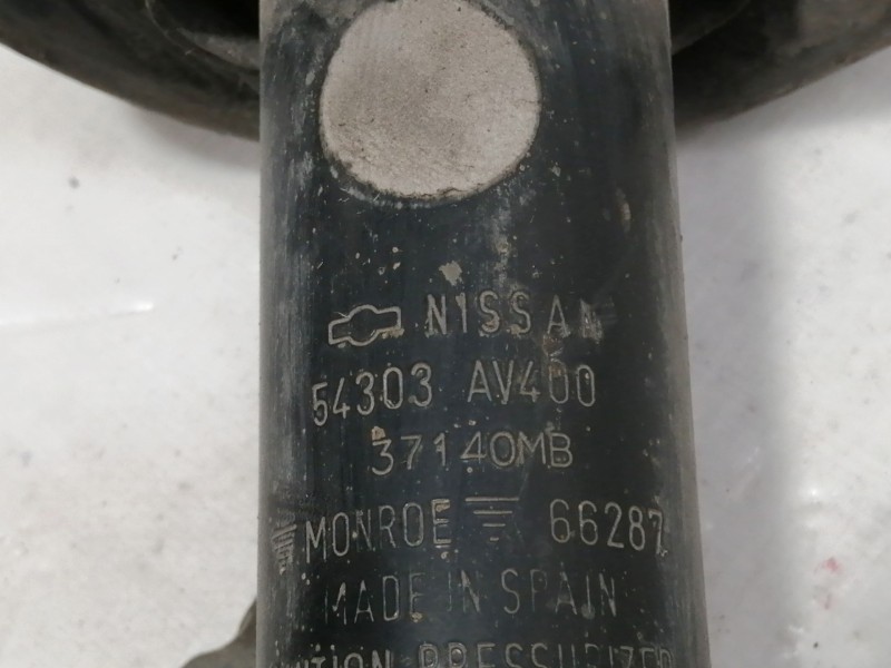 Recambio de amortiguador delantero izquierdo para nissan primera berlina (p12) acenta referencia OEM IAM 54303AV400 66287 