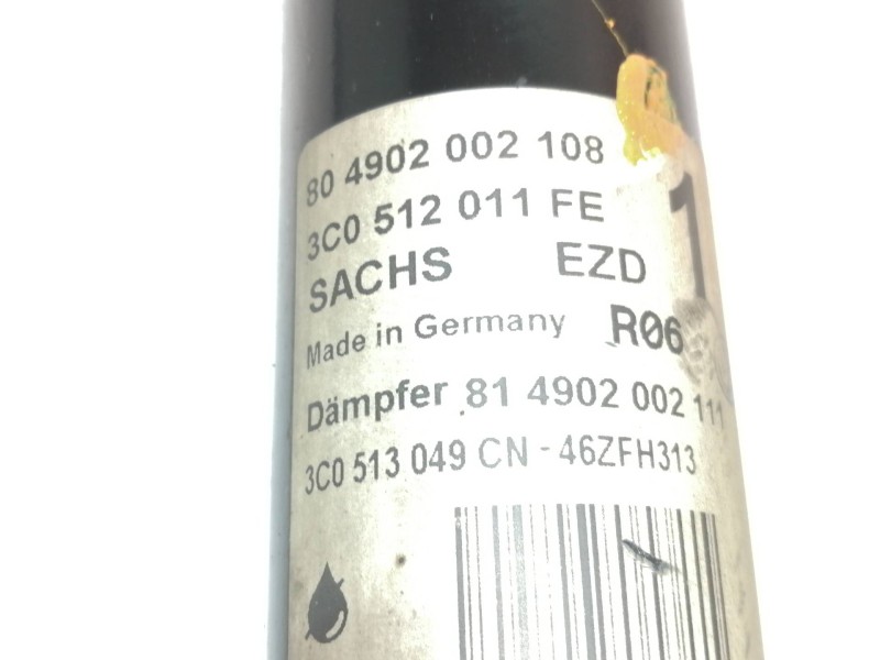 Recambio de amortiguador trasero izquierdo para volkswagen passat berlina (3c2) edition referencia OEM IAM 804902002108  