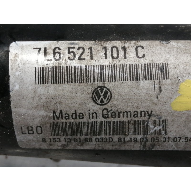 Recambio de cardan delantero para volkswagen touareg (7la) tdi r5 referencia OEM IAM 7L6521101C  TRANSMISION DELANTERA
