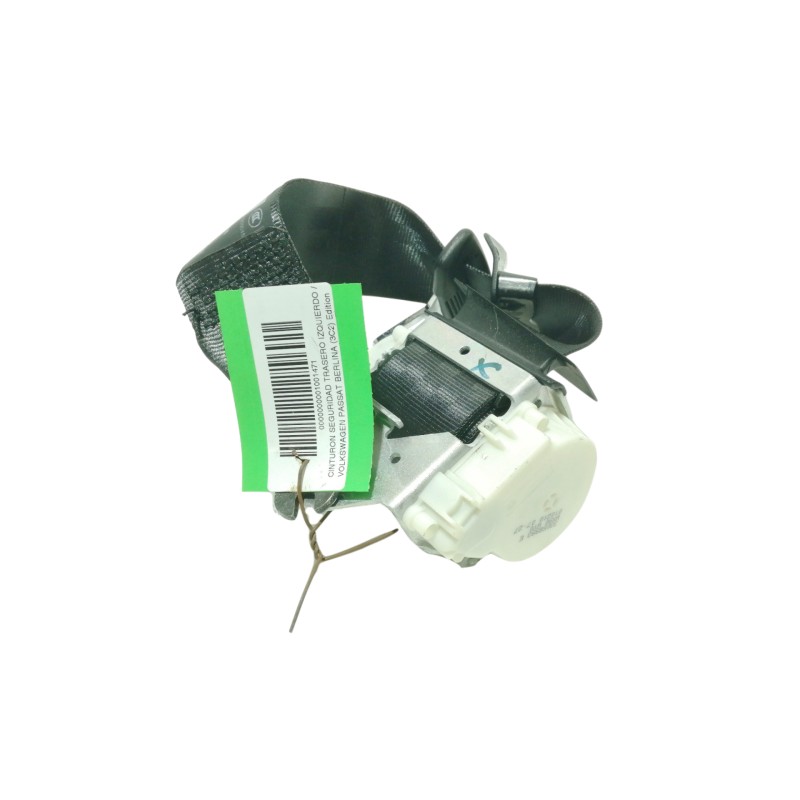 Recambio de cinturon seguridad trasero izquierdo para volkswagen passat berlina (3c2) edition referencia OEM IAM   