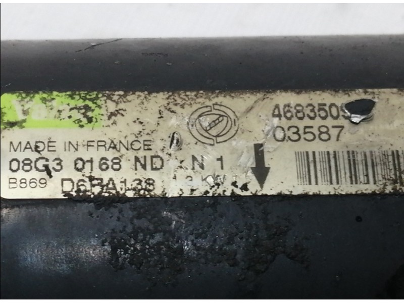 Recambio de motor arranque para fiat stilo (192) 1.6 16v active referencia OEM IAM 46835094  