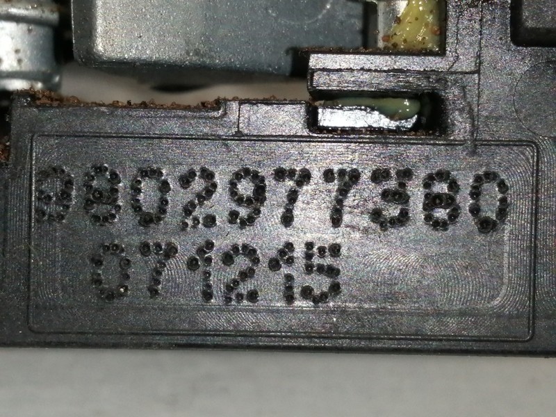 Recambio de maneta exterior delantera izquierda para citroën c4 cactus business referencia OEM IAM 9802977380  