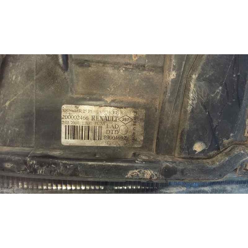 Recambio de faro derecho para renault laguna ii (bg0) authentique referencia OEM IAM 8200002466 89004692 