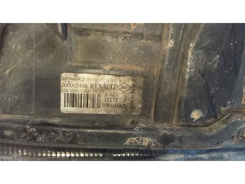 Recambio de faro derecho para renault laguna ii (bg0) authentique referencia OEM IAM 8200002466 89004692 