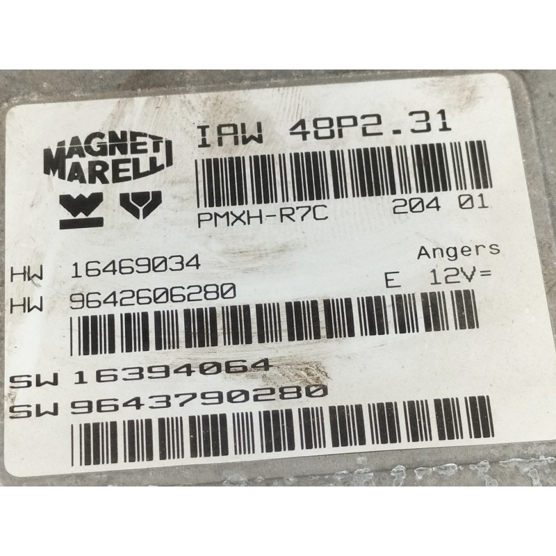 Recambio de centralita motor uce para citroën c5 berlina 2.0 16v cat (rfn / ew10j4) referencia OEM IAM 9642606280  