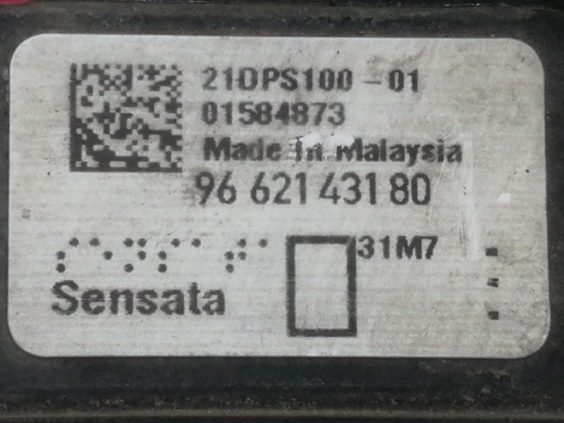Recambio de sensor presion para peugeot 308 premium referencia OEM IAM 9662143180  