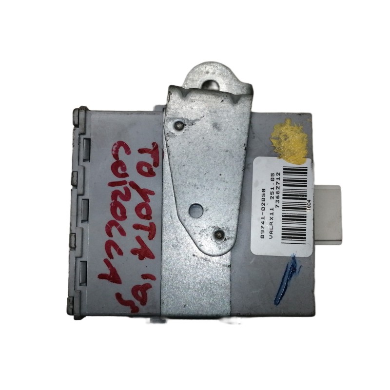 Recambio de modulo electronico para toyota corolla (e12) 2.0 d-4d linea luna berlina referencia OEM IAM 8974102050 73662712 VALR