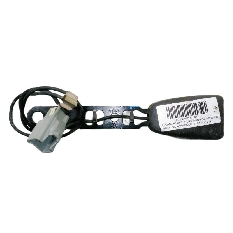 Recambio de enganche cinturon delantero derecho para volvo s60 berlina d5 referencia OEM IAM 9191817 113463 570644300F / 0328812
