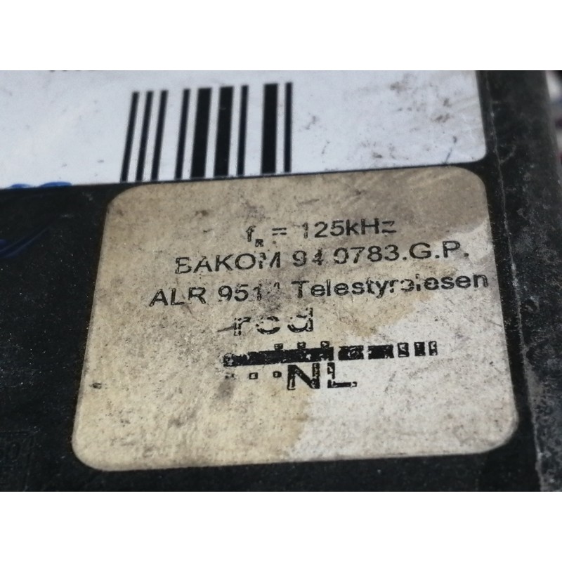 Recambio de centralita inmovilizador para nissan almera (n15) gx referencia OEM IAM 28591C9910  