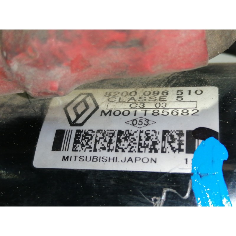 Recambio de motor arranque para renault laguna ii (bg0) authentique referencia OEM IAM 8200096510 M001T85682 