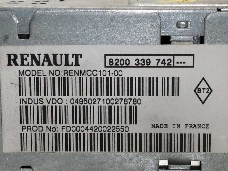Recambio de sistema navegacion gps para renault laguna ii grandtour (kg0) dynamique referencia OEM IAM 8200339751A 0123456789 FD
